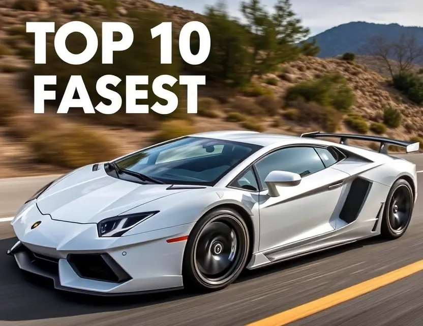 Топ-10 самых быстрых автомобилей
