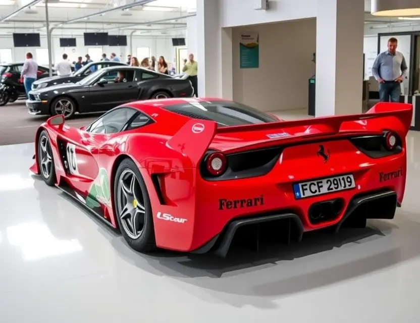 Обзор гоночного автомобиля Ferrari